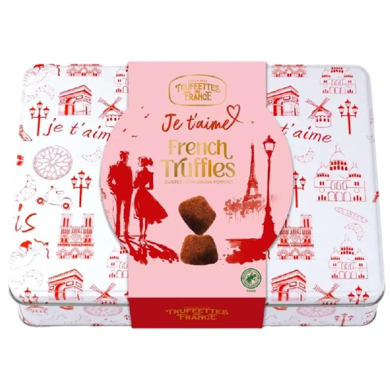 Трюфели Chocmod Truffettes de France St Valentine шоколадные 500 гр., ж/б