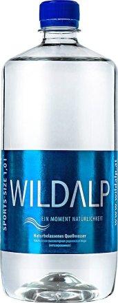 Вода негазированная Wildalp альпийская природная родниковая 1 л., ПЭТ