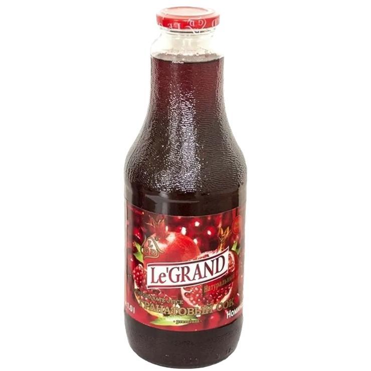 Сок гранатовый LeGRAN.D фруктовый восстановленный с сахаром 1 л., стекло