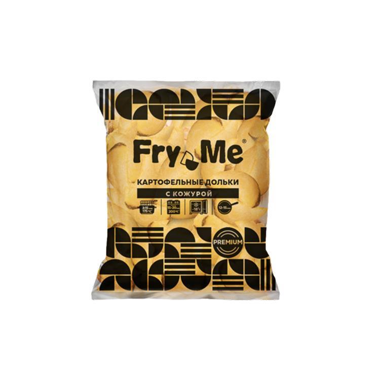 Дольки картофельные Fry Me premium без специй 2,5 кг., флоу-пак
