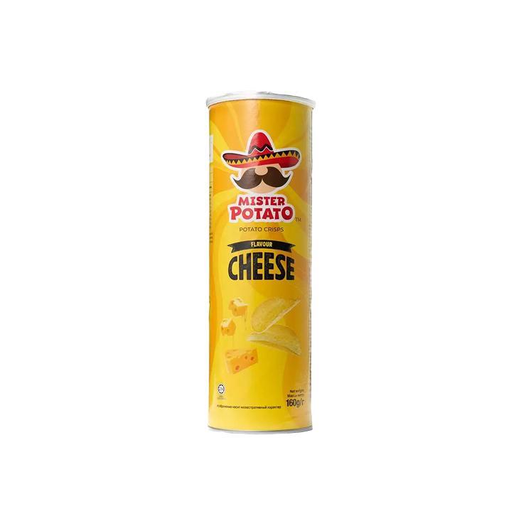 Чипсы Mister Potato картофельные с сыром 160 гр., туба