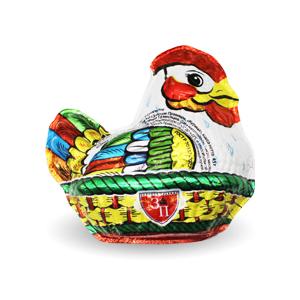 Шоколад фигурный Золотое правило курица 45 гр., картон