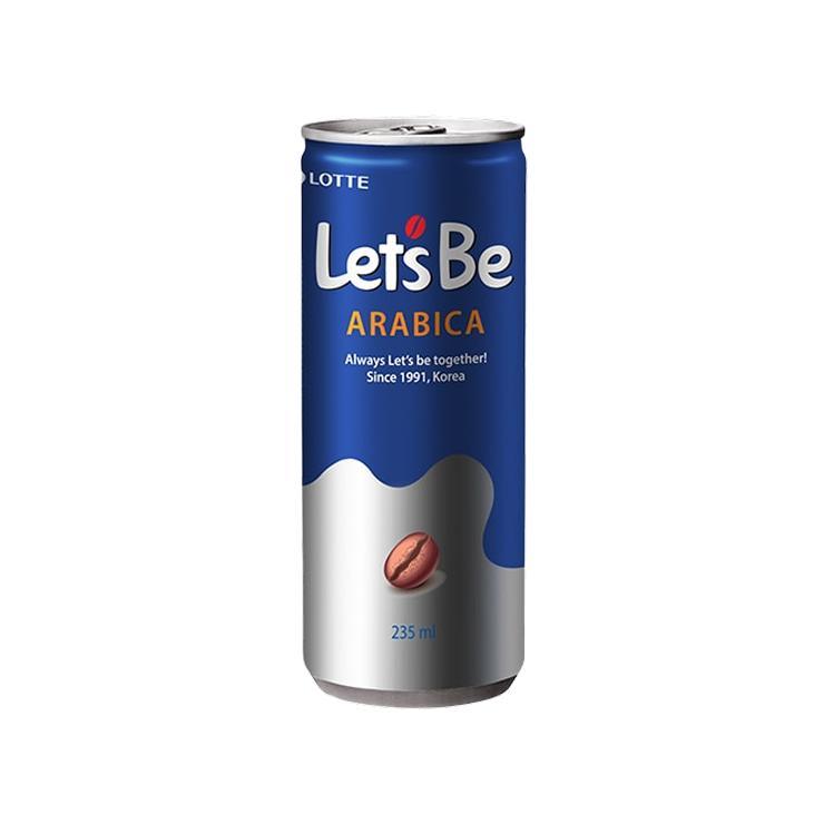Напиток кофейный Lotte Let's be Arabica 235 мл., ж/б