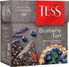 Чай Tess Blueberry Tart черный с черникой и лавандой 20 пирамидок 36 гр., картон