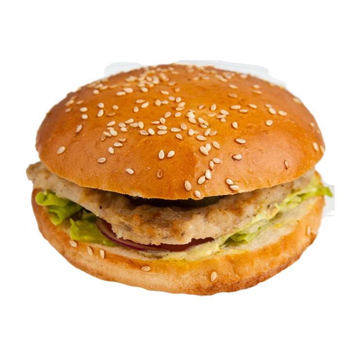 Бургер с куриной котлетой 180 гр., флоу-пак