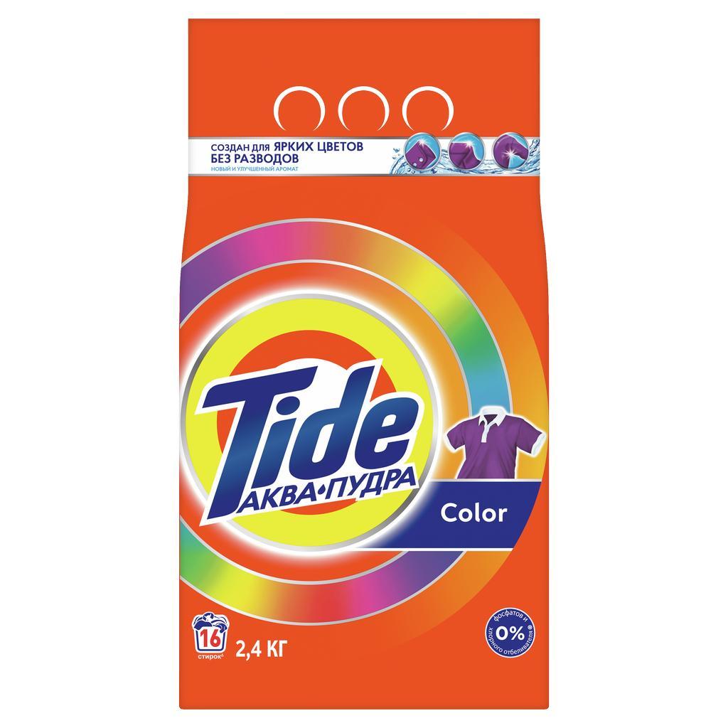 Стиральный порошок Tide Color 2,4 кг., флоу-пак