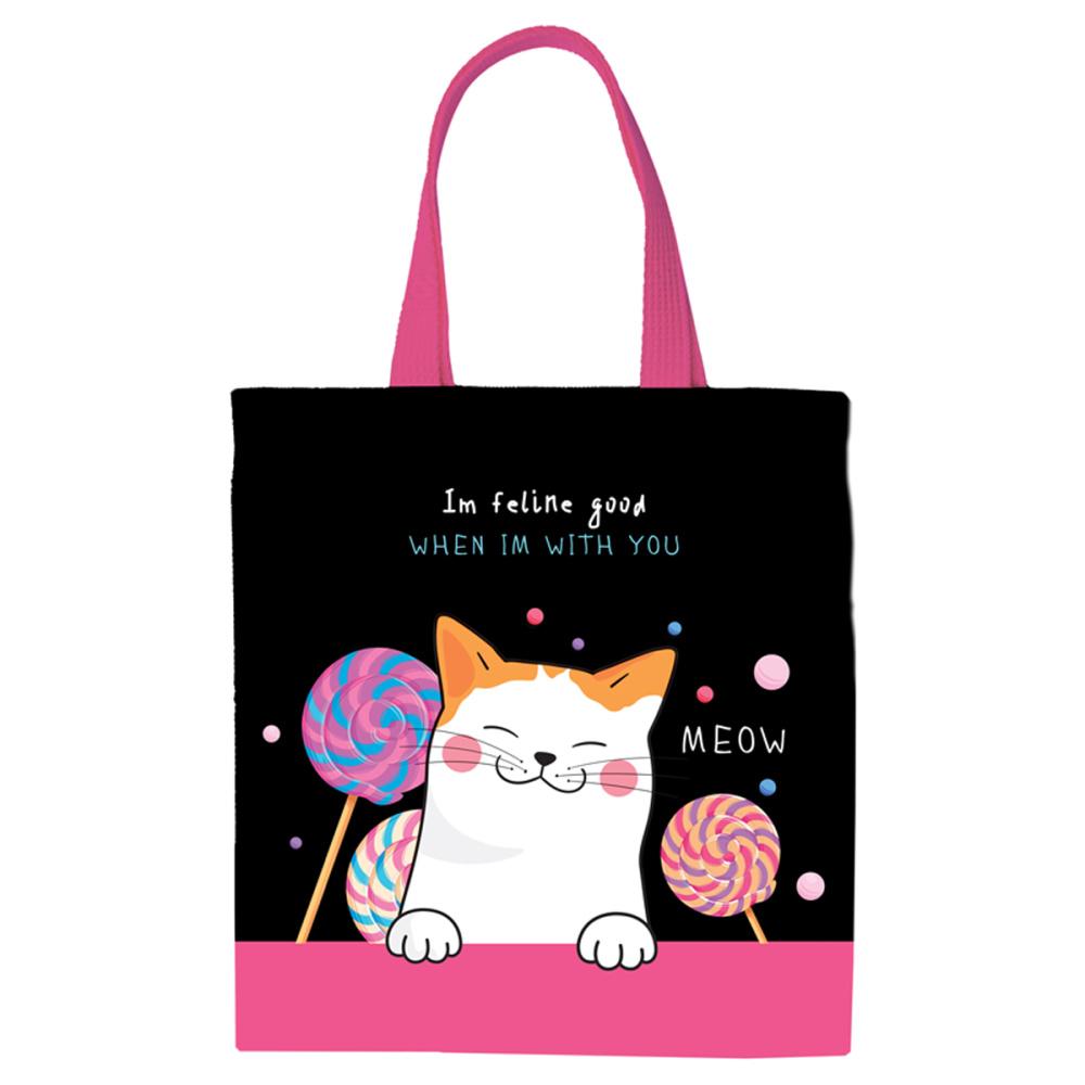 Сумка-шоппер ArtSpace Meow 31 х 39 см., пакет