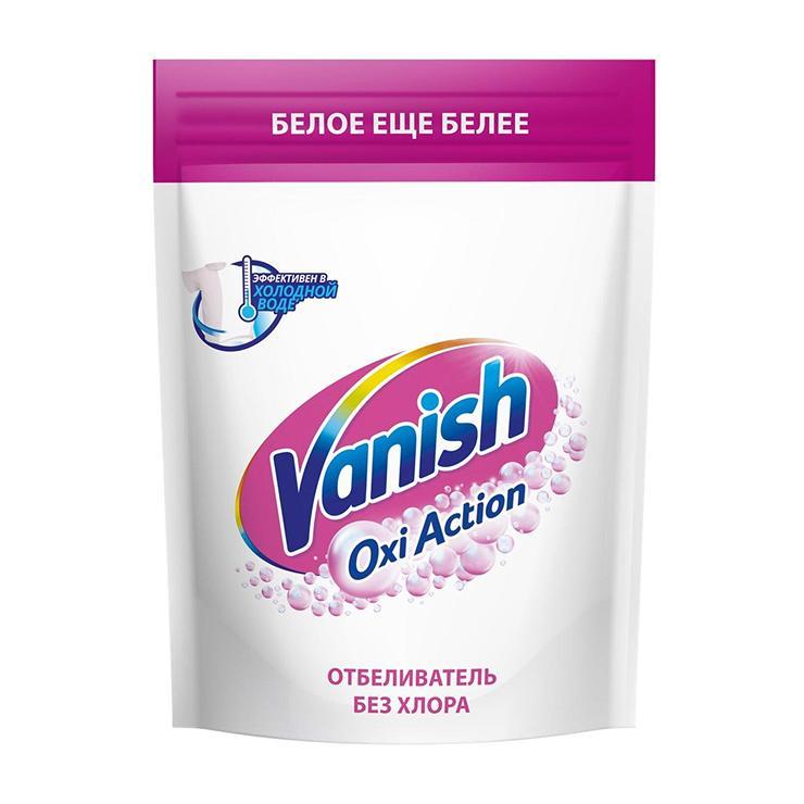 Пятновыводитель Vanish Gold OxiI Action для тканей 500 гр., дой-пак
