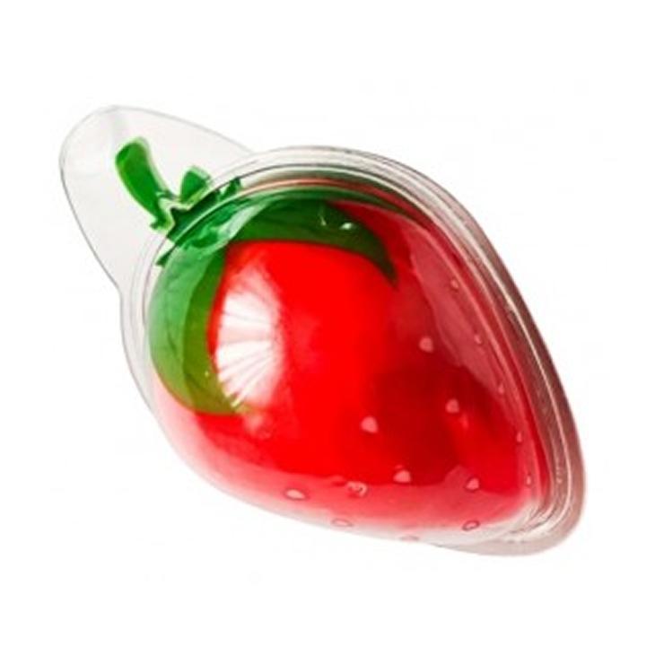 Мармелад жевательный Deer DaDa клубника с жидкой начинкой 18 гр., пластиковая упаковка