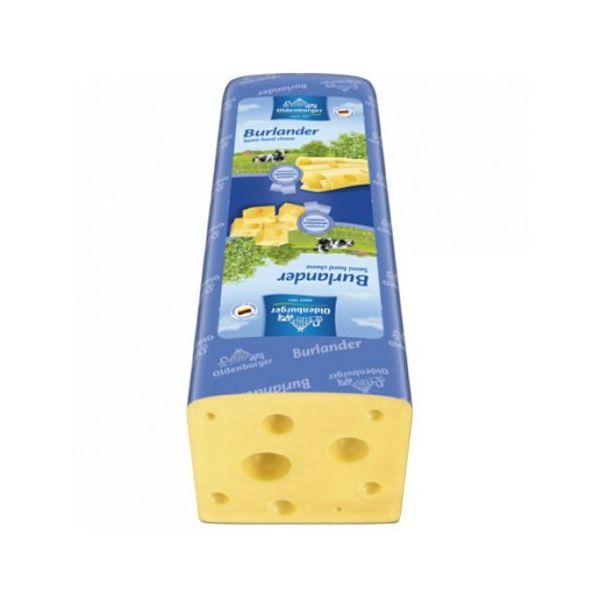 Сыр Oldenburger Маасдам полутвердый 45% 3 кг., в/у