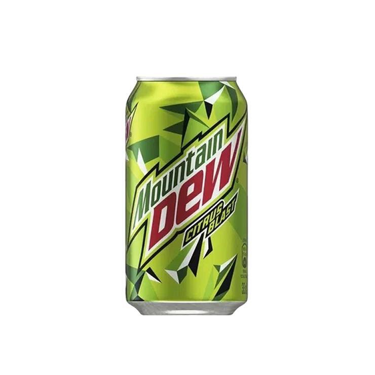 Напиток газированный Mountain Dew 330 мл., ж/б