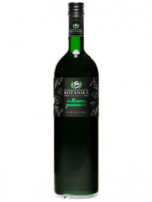 Сироп Botanika Мята зеленая 1 л., стекло