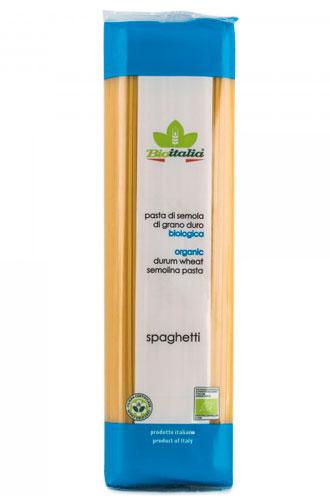 Макаронные изделия Bioitalia Spaghetti, 500 гр., флоу-пак