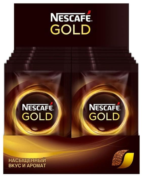 Кофе Nescafe Gold 30 пакетиков по 2 гр., флоу-пак