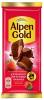 Шоколад Alpen Gold молочный клубнично-йогуртовая начинка 80 гр., флоу-пак