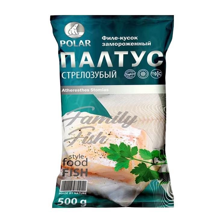 Палтус филе Polar кусок 500 гр., флоу-пак