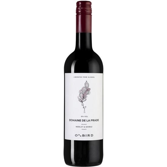 Вино ODDBIRD Domaine de la Prade Rouge Merlot & Shiraz безалкогольное красное 750 мл., стекло