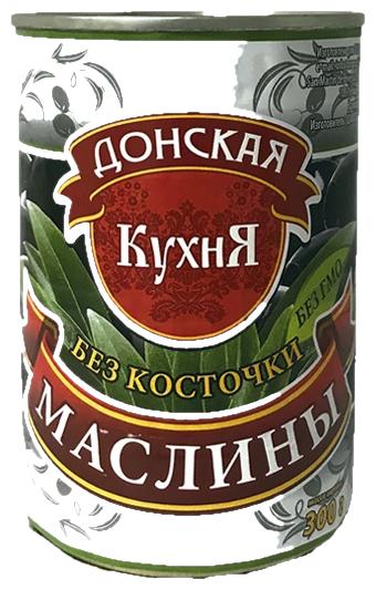 Маслины  б/к Донская Кухня 300 гр., ж/б