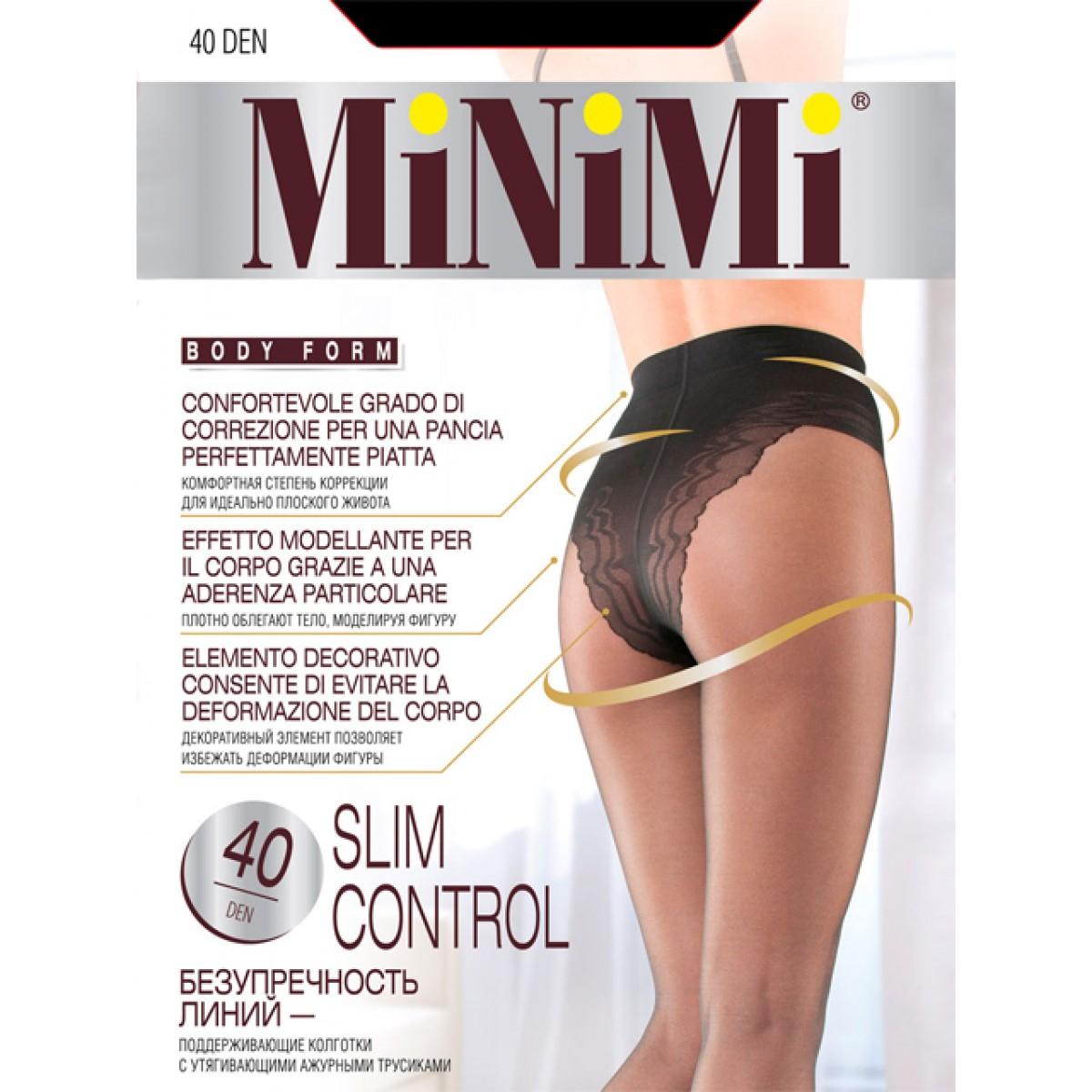 Колготки MiNiMi Slim Control 40 Den Nero 2