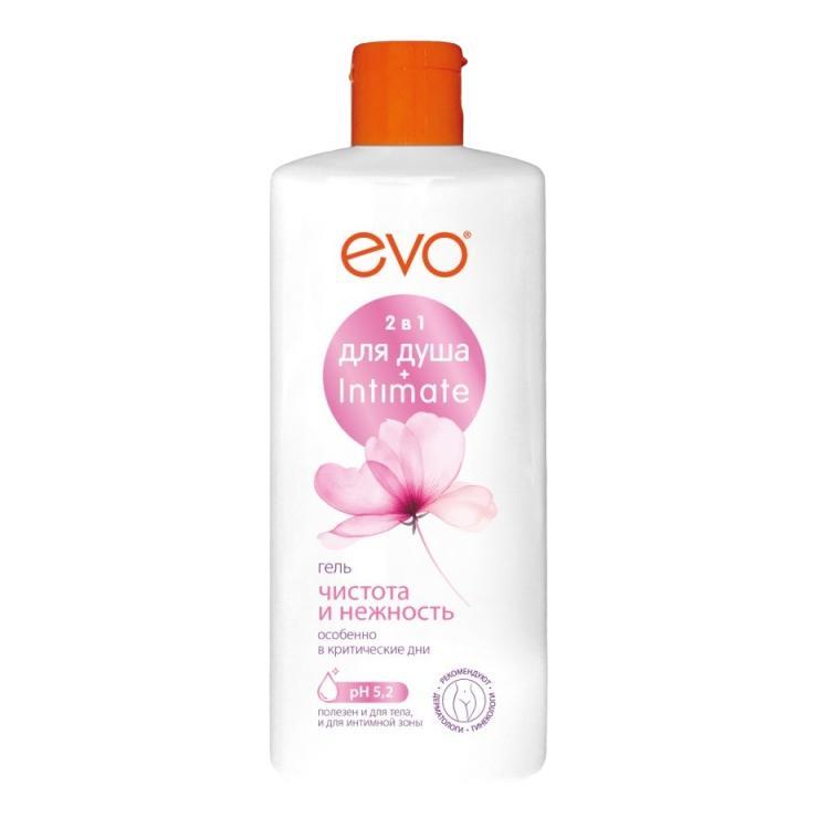 Гель для душа и интимной гигиены Аванта evo чистота и нежность 400 мл., ПЭТ