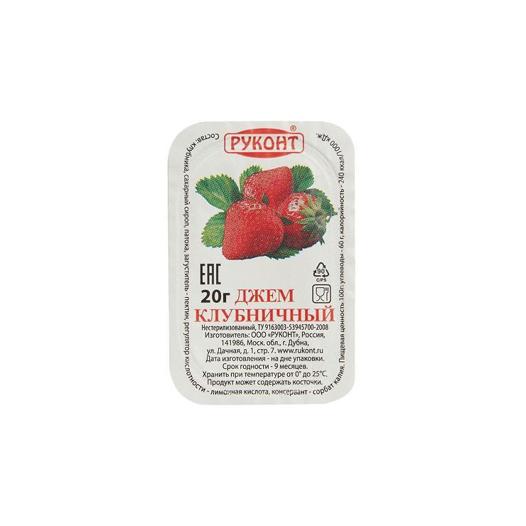 Джем Руконт клубника 20 гр., дип-пот