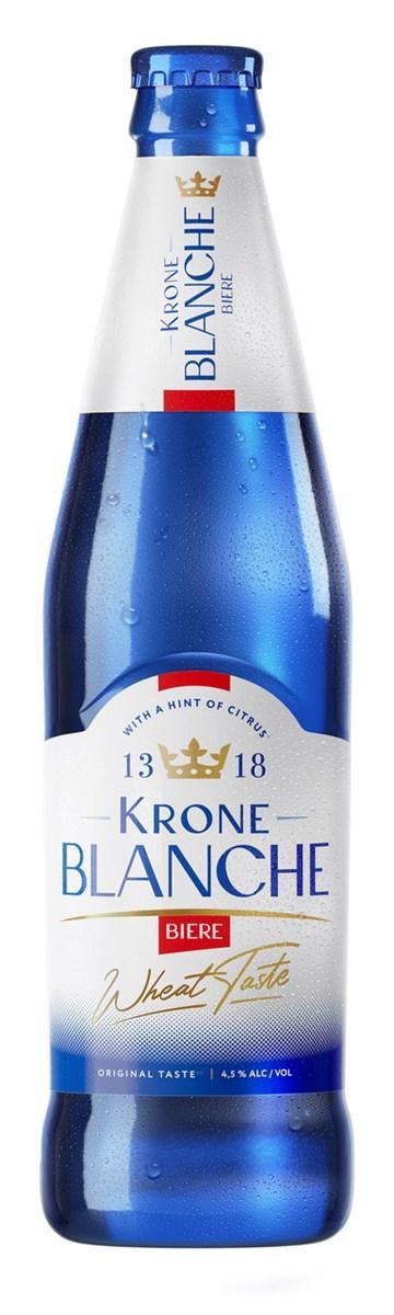 Пиво Krone Blanche, Biere 450 мл., стекло