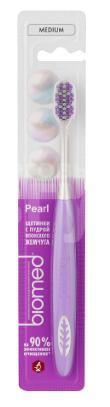 Зубная щетка Biomed Pearl White Medium 1 шт., блистер