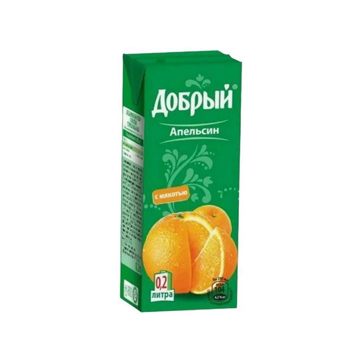 Сок Добрый апельсин 200 мл., тетра-пак