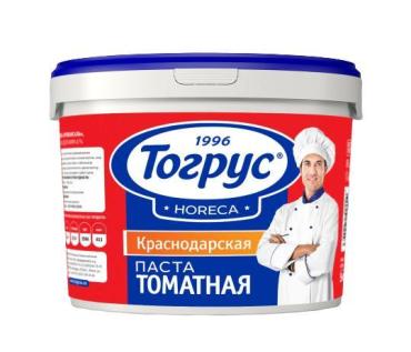 Томатная паста Тогрус 27%, 5 кг., ведро