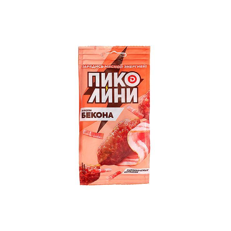Колбаски Пиколини-Бекон, с/к, 15 шт., Дымов, 50 гр., в/у