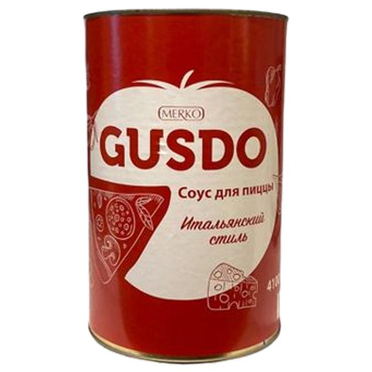 Соус для пиццы MERKO классический 4,1 гр., ж/б