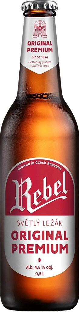 Пиво Rebel Original Premium, 500 мл., стекло