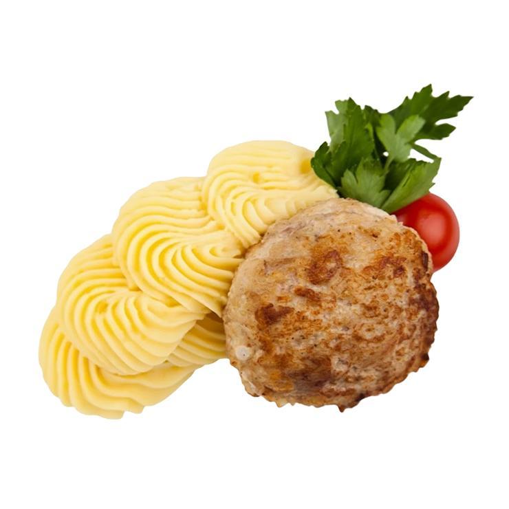 Котлета из индейки с картофельным пюре 270 гр., пластиковая упаковка