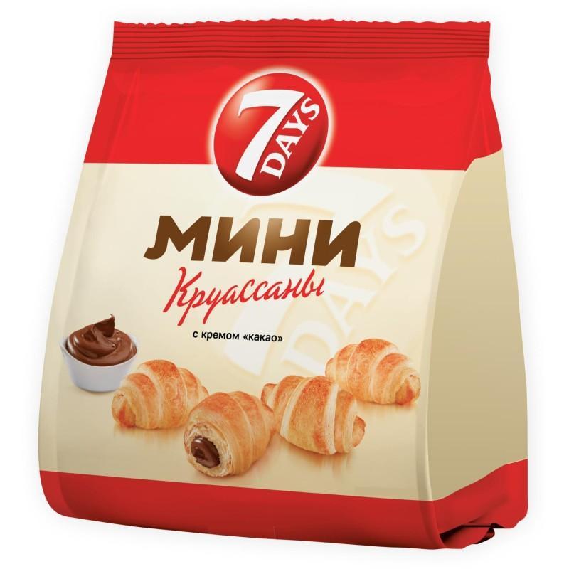 Круассаны 7 Days мини Какао 265 гр., флоу-пак