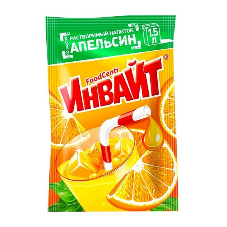 Напиток растворимый Инвайт апельсин 12 гр., саше