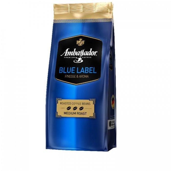 Кофе в зернах Ambassador Blue Lable 1 кг., флоу-пак