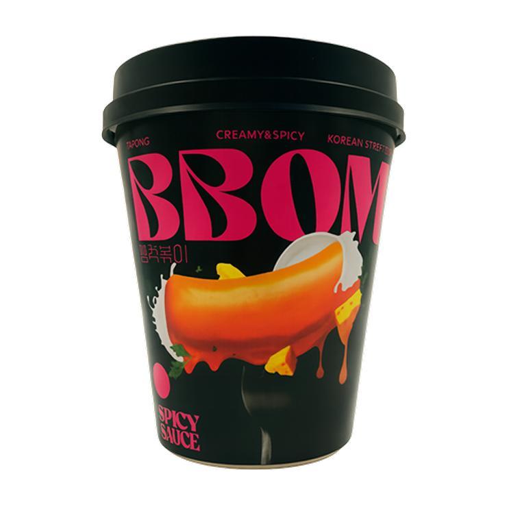 Токпокки ВВОМ рисовые палочки с соусом Розе 145 гр., стакан