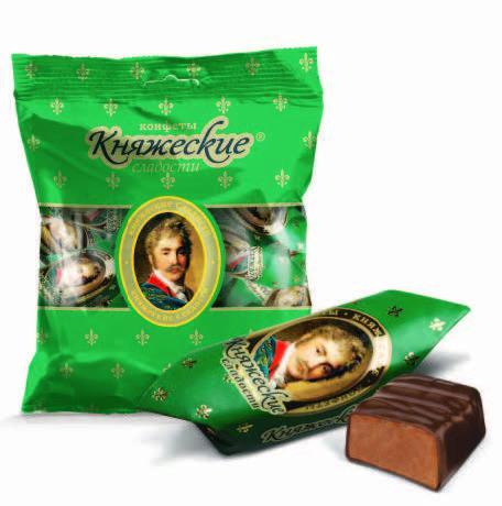 Конфеты Konti Княжеские, 200 гр., флоу-пак