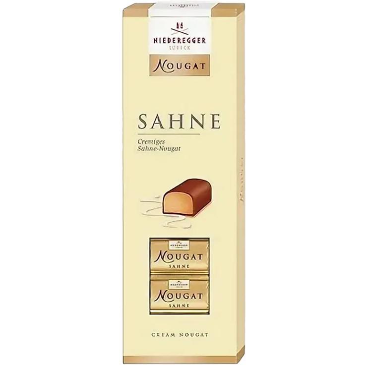 Конфеты Niederegger Sahne пралине с начинкой из сливок и нуги 69% в молочном шоколаде 100 гр., картон