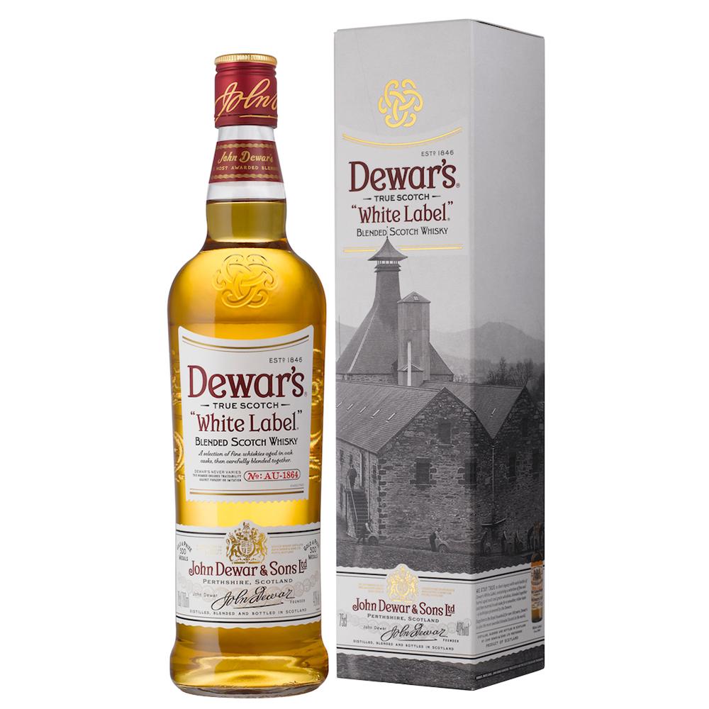 Виски Dewar's White Label 40 %, 1 л., картонная коробка