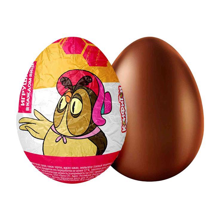 Яйцо шоколадное Винни-Пух с игрушкой 20 гр., обертка