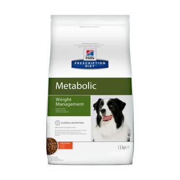 Корм сухой для собак Hill's Prescription Diet Metabolic, 1,5 кг., пластиковый пакет