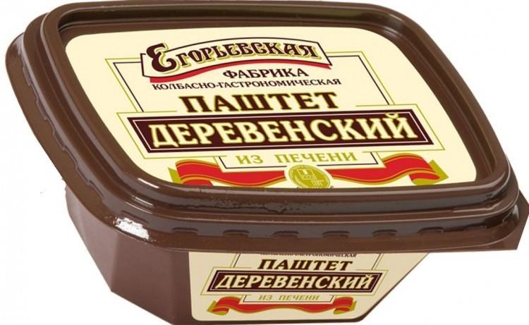 Паштет Егорьевская КГФ из печени деревенский 150 гр., ПЭТ
