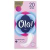 Прокладки ежедневные Ola! LIGHT без аромата, тонкие стринг-мультиформ 20 шт., картон