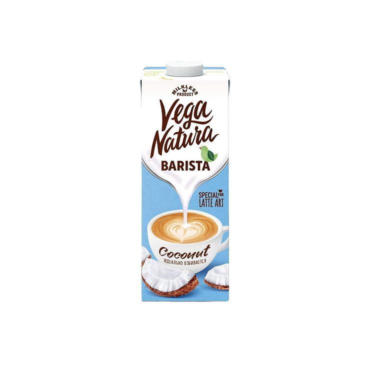 Напиток кокосовый Vega Natura barista 1 л., тетра-пак
