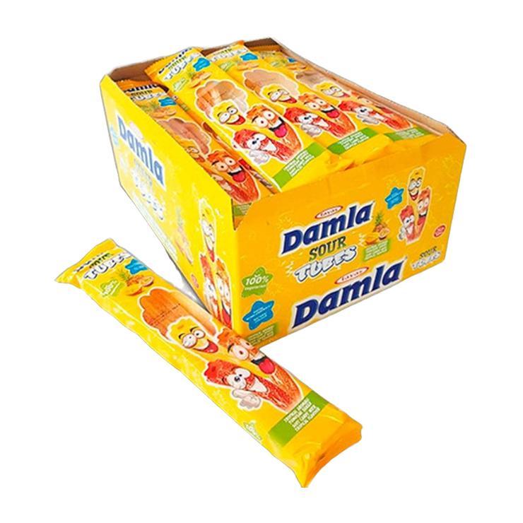 Трубочки Damla Tayash кислые тропик 35 гр., флоу-пак