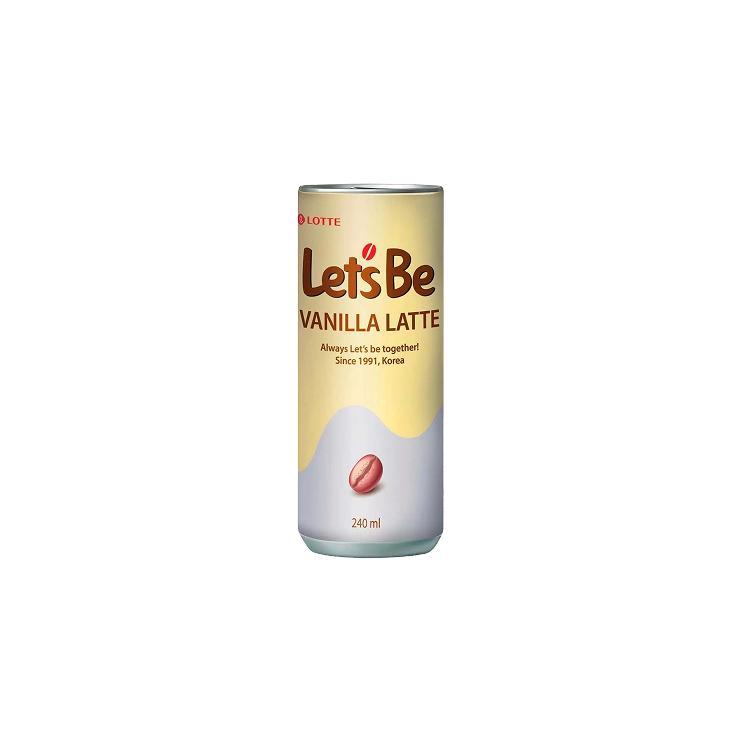Напиток кофейный Lotte lets be latte vanilla 240 мл., ж/б