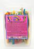 Мармелад жевательный Мармеладная радуга трубочки с фруктовым вкусом 602 гр., пластик