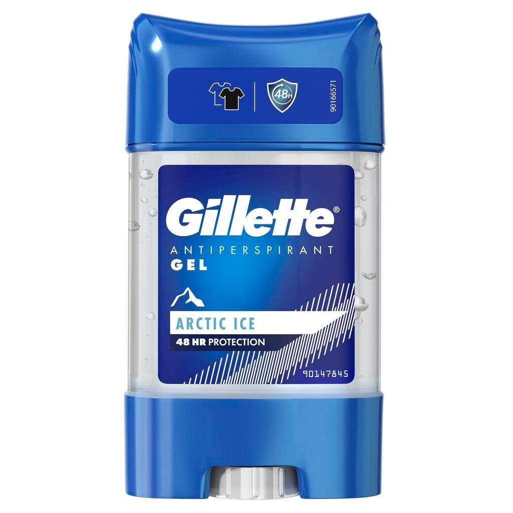 Дезодорант-антиперспирант гелевый Gillette Arctic Ice 70 мл., пластик