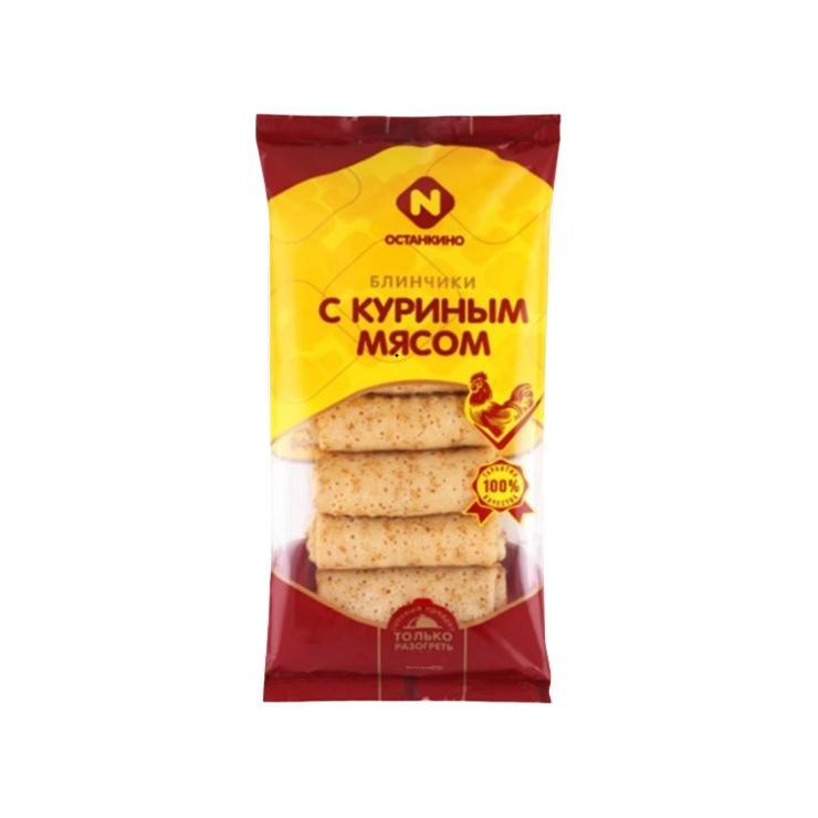 Блины Останкино с курицей 350 гр., флоу-пак